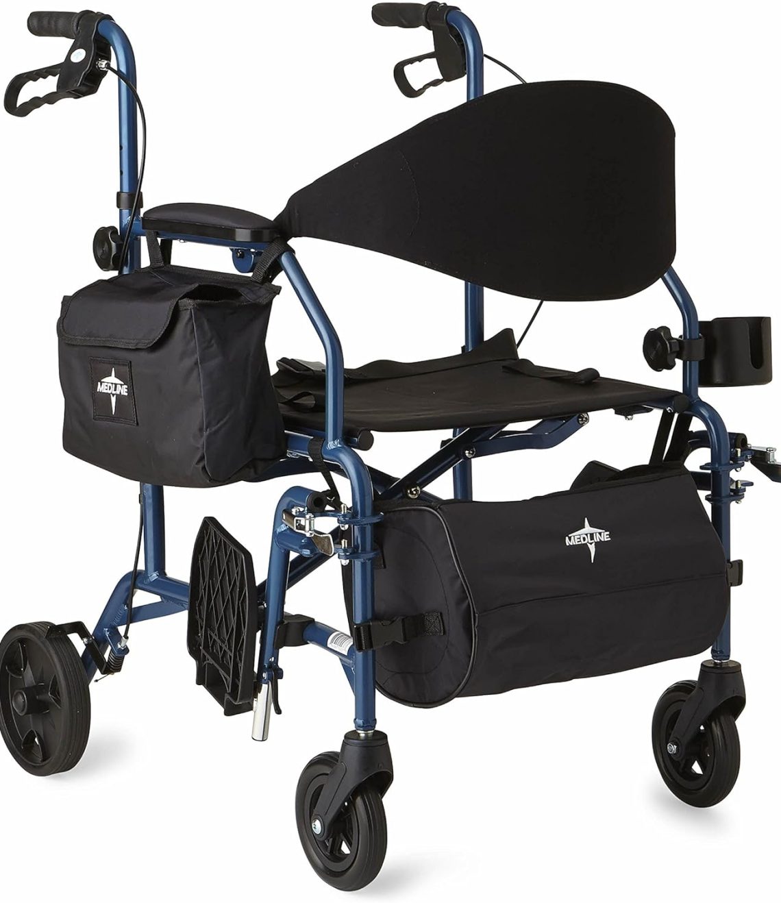 transport wheelchair and rollator